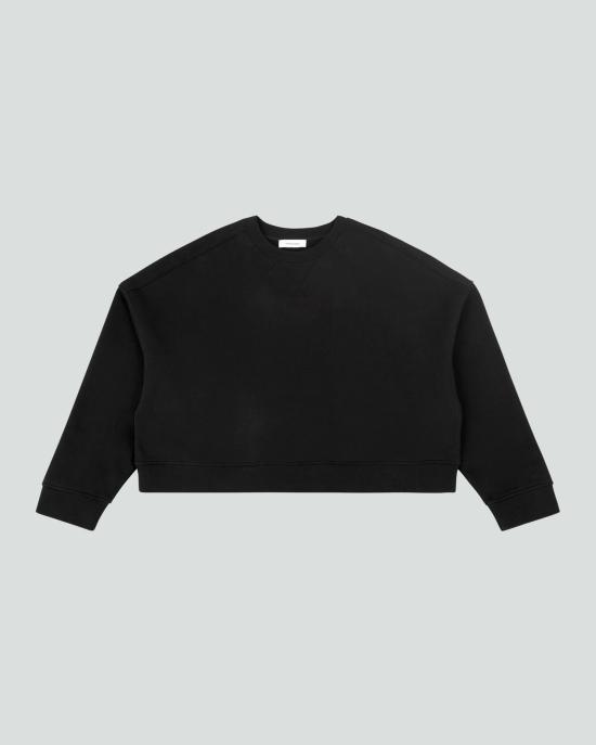 25FW 엔타이어 스튜디오 긴팔 티셔츠 ENTU252PRSW030BK SOOT DOM