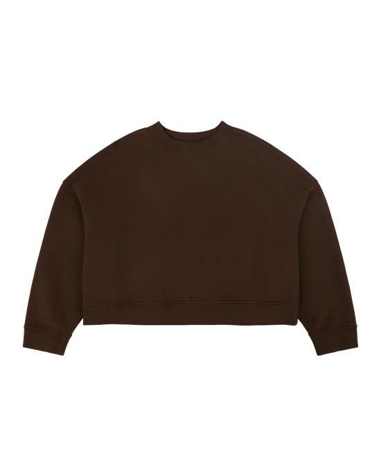 25FW 엔타이어 스튜디오 긴팔 티셔츠 ENTU252PRSW032BR BRUNETTE DOM