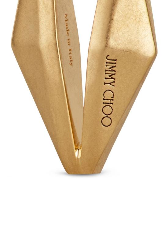 26SS 지미추 이어링 DIAMOND CHN EARRING MFQ GOLD - JIMMY CHOO