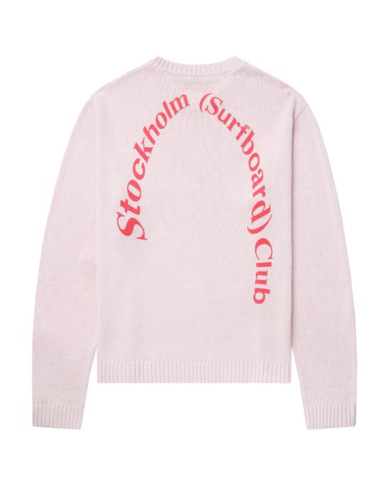  스톡홀름 서프보드 클럽 스웨터 STHU241PRST002PI PINK DOM