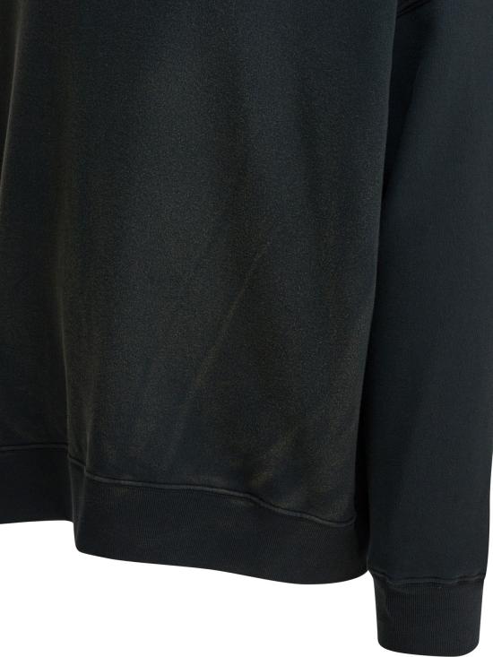 26SS 골든구스 로고 자수 코튼 스웨트셔츠 GUP01938P00214690498 Black - GOLDEN GOOSE