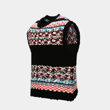  앤더슨벨 니트 베스트 ATB1336U BLACK DOM - ANDERSSON BELL