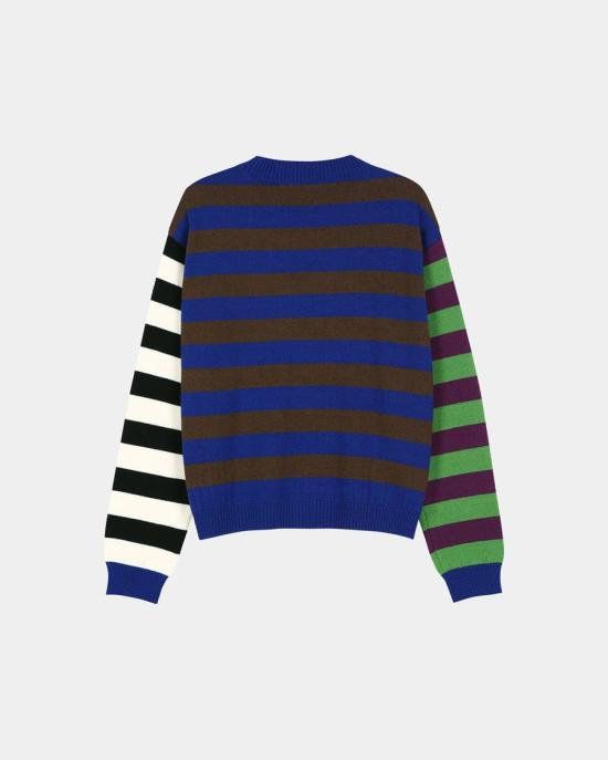  앤더슨벨 스웨터 atb1464w BLUE GREEN DOM - ANDERSSON BELL