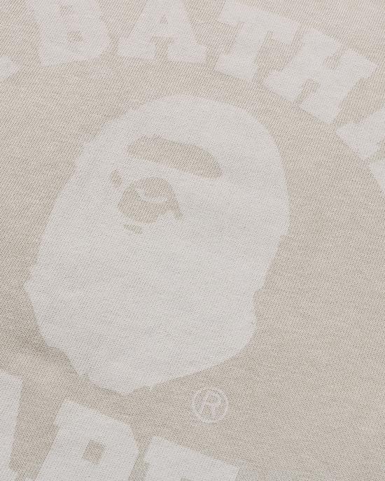  베이프 가먼트 다이 콜리지 풀오버 후드 001PPL801304MBEI BEIGE DOM - BAPE