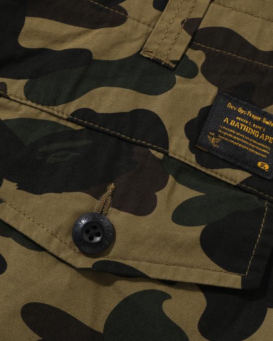  베이프 스트레이트 팬츠 001PTL801008MGRN GREEN DOM - BAPE