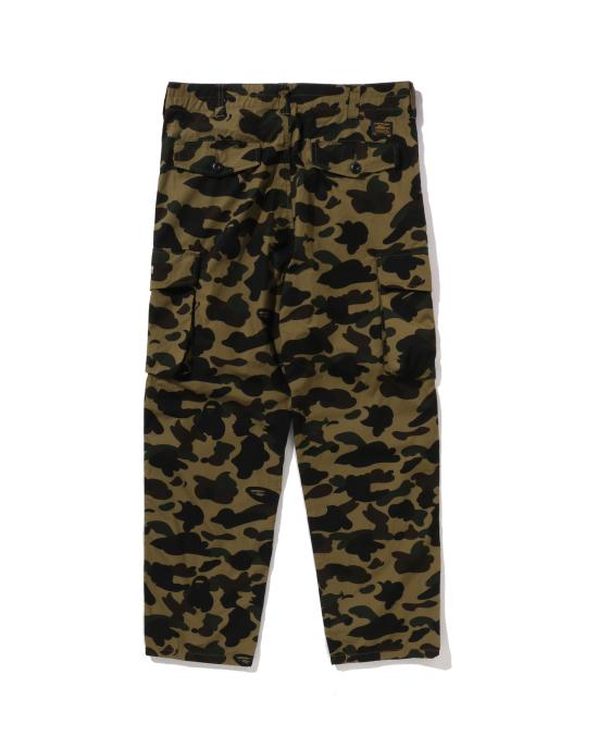  베이프 스트레이트 팬츠 001PTL801008MGRN GREEN DOM - BAPE