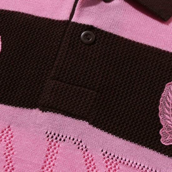  베이프 폴로 티셔츠 001LTL301309MBRW BROWN DOM - BAPE