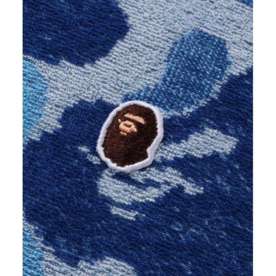  베이프 폴로 티셔츠 001POL301002MBLU BLUE DOM - BAPE