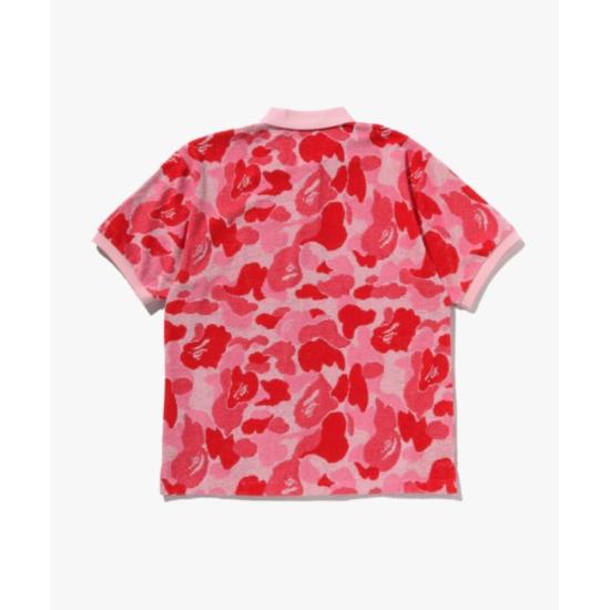  베이프 폴로 티셔츠 001POL301002MPNK PINK DOM - BAPE