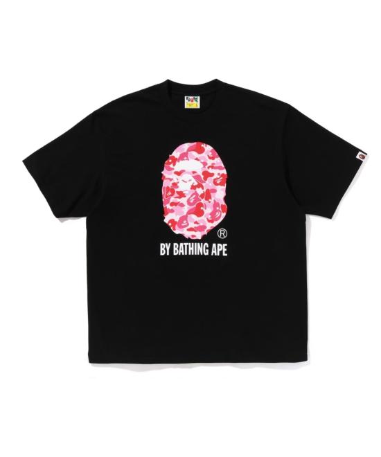  베이프 반팔 티셔츠 001TEL801313MBLK BLACK DOM