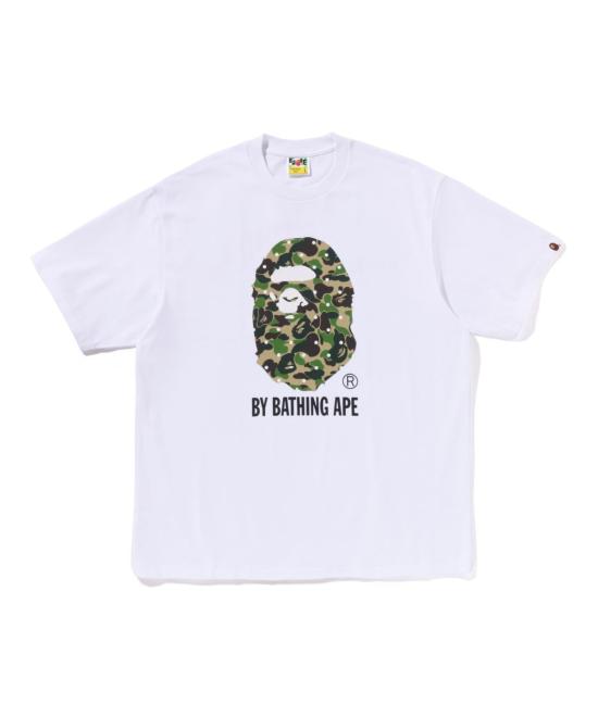  베이프 반팔 티셔츠 001TEL801313MWHT WHITE DOM