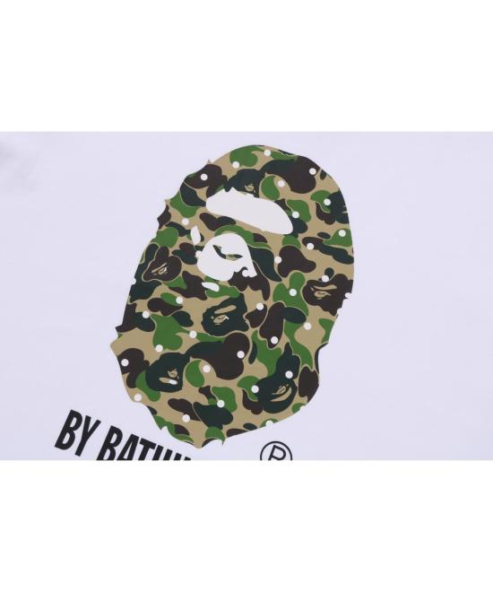  베이프 반팔 티셔츠 001TEL801313MWHT WHITE DOM - BAPE