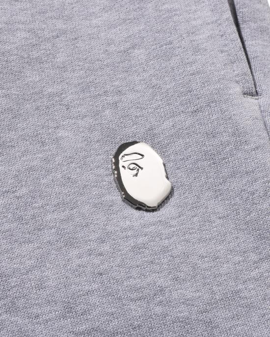  베이프 트레이닝/조거 팬츠 001PTL801319GRA GRAY DOM - BAPE
