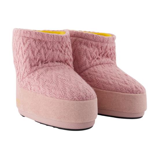 26SS 문부츠 아이콘 나일론 로우 부츠 80D1409750 J038 pink - MOON BOOT