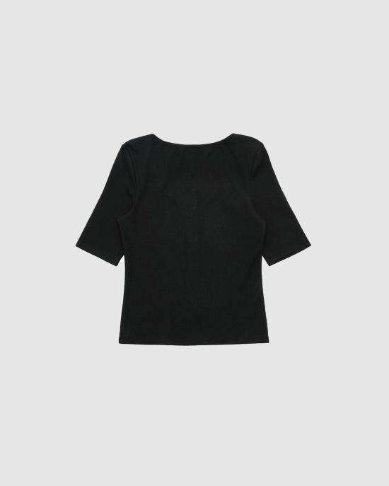  아모멘토 스웨터 AM24SSW06TOBLACK DOM - AMOMENTO