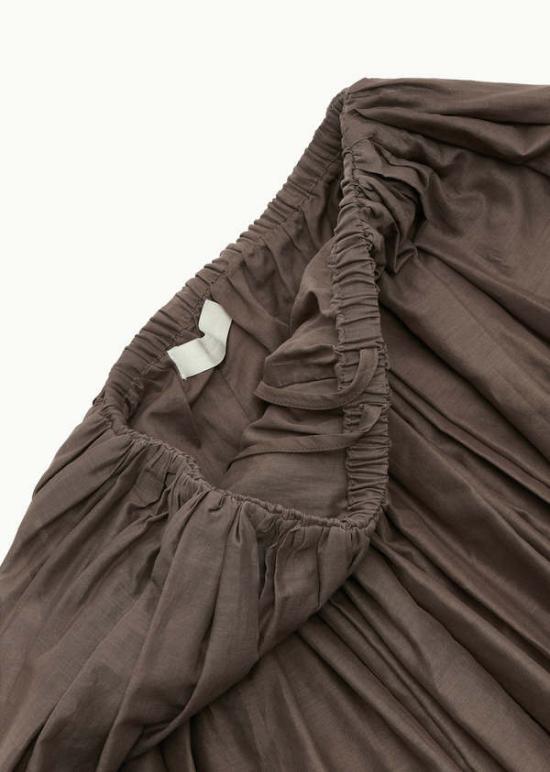  아모멘토 숏 스커트 AM24SSW08PTBROWN DOM - AMOMENTO