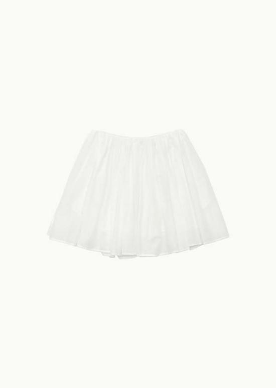  아모멘토 숏 스커트 AM24SSW08PTWHITE DOM - AMOMENTO