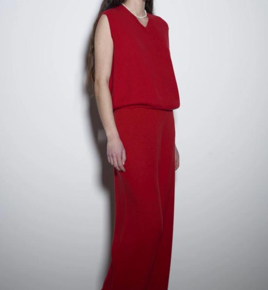  하이 스트레이트 팬츠 알프레드 바지 - HAI