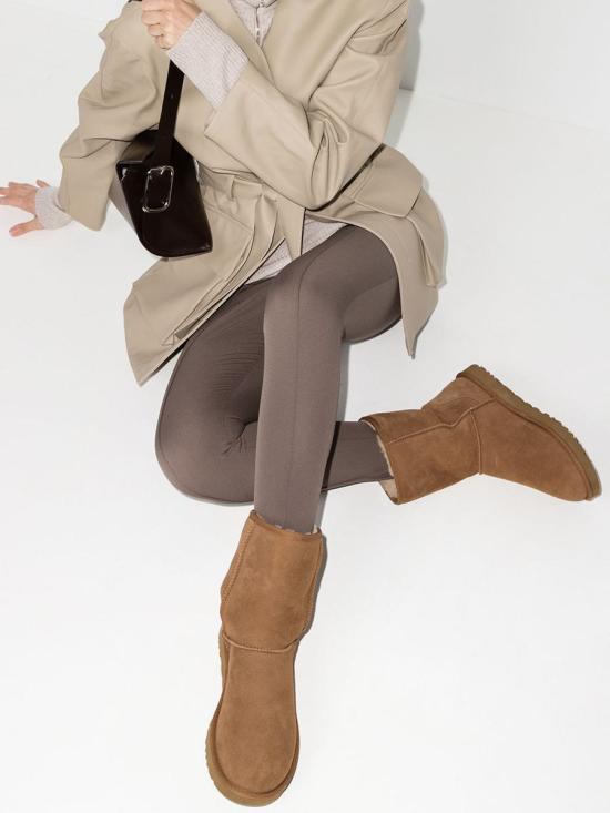  어그 클래식 쇼트 II 시어링 앵클 1016223CHE DOM - UGG