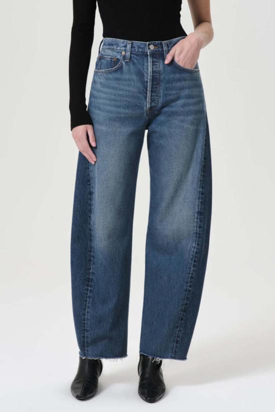  에이골디 데님 팬츠 아골드 루나 피스드 진 스플릿