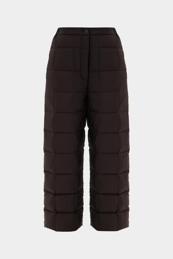  옌키옌키 스트레이트 팬츠 DUNNO PANTSLEON BLACK DOM