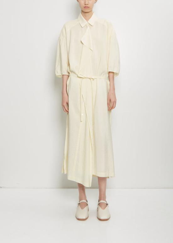 25SS 르메르 미디 원피스 DR1056LF1308222 ALMOND MILK DOM