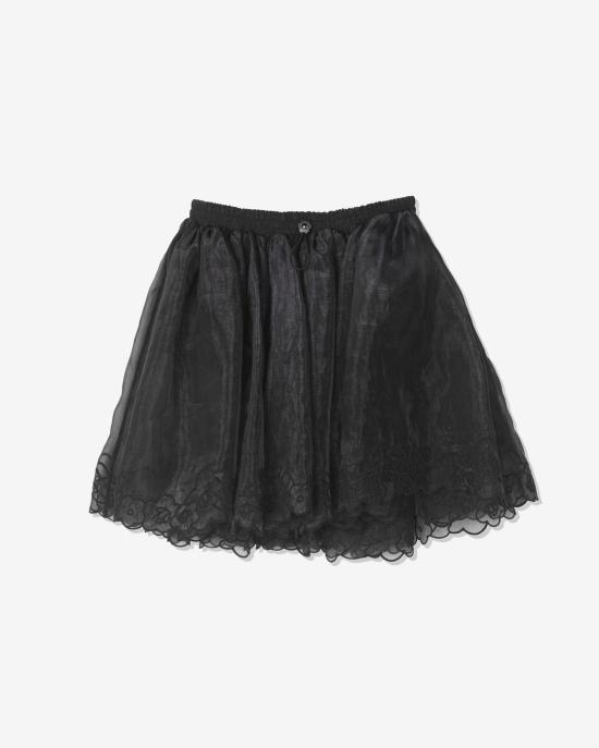  세실리아 반센 숏 스커트 325RTW17004 BLACK DOM