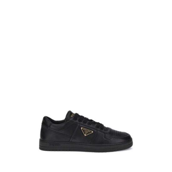  프라다 다운타운 볼드 레더 스니커즈 1E792M F BE30 3LPH F0002 BLACK DOM