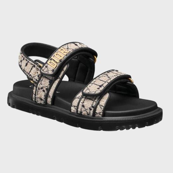  디올 샌들 KCO170CTG 60U BEIGE BLACK DOM