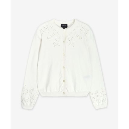 25SS 아페쎄 가디건 COHGEF22319AAC WHITE DOM