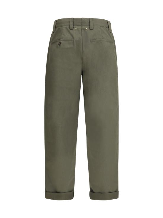 26SS 골든구스 스트레이트 팬츠 GMP01190P000786 35674 GREEN - GOLDEN GOOSE