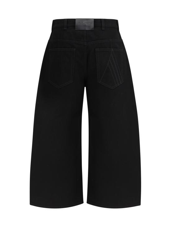 26SS 디 아티코 데님 팬츠 260WCP00293DDD104AA 100 BLACK - THE ATTICO