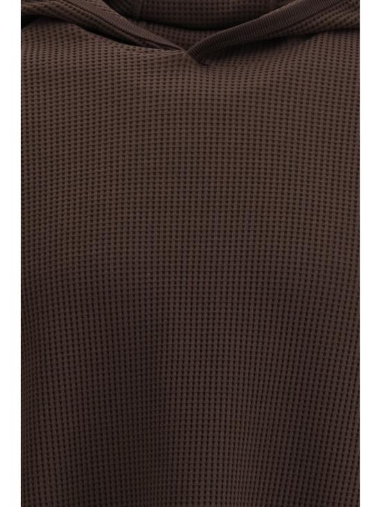 25FW 라미나르 후드 티셔츠 JG00063UL56033 8930 BROWN - LAMINAR