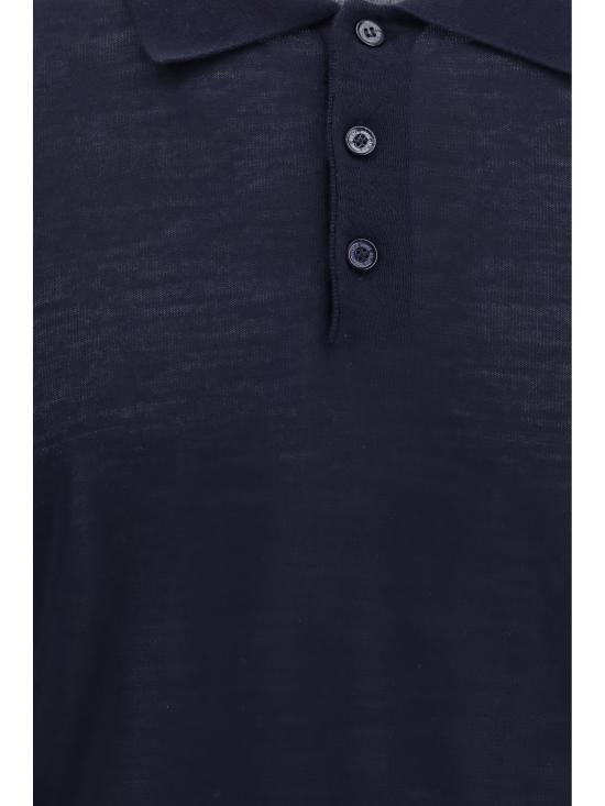 26SS 골든구스 폴로 티셔츠 GMP01412P001041 50501 BLUE - GOLDEN GOOSE