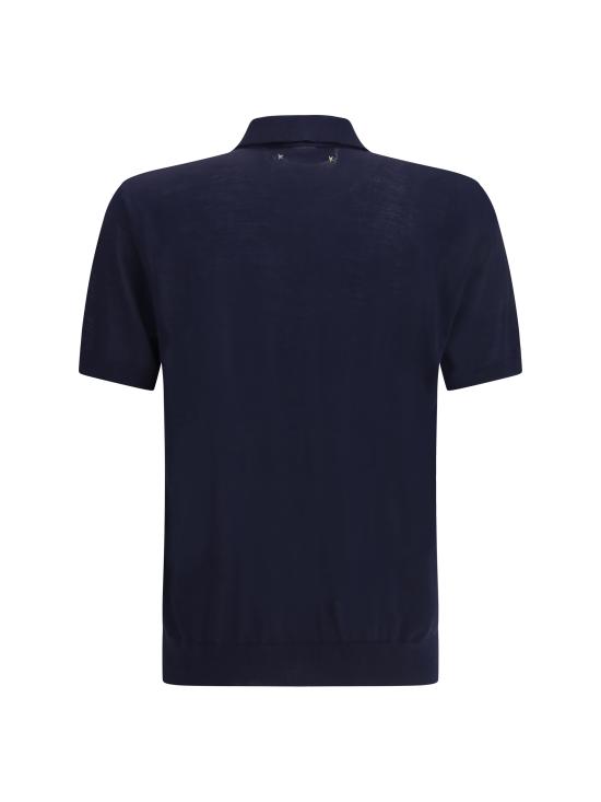 26SS 골든구스 폴로 티셔츠 GMP01412P001041 50501 BLUE - GOLDEN GOOSE