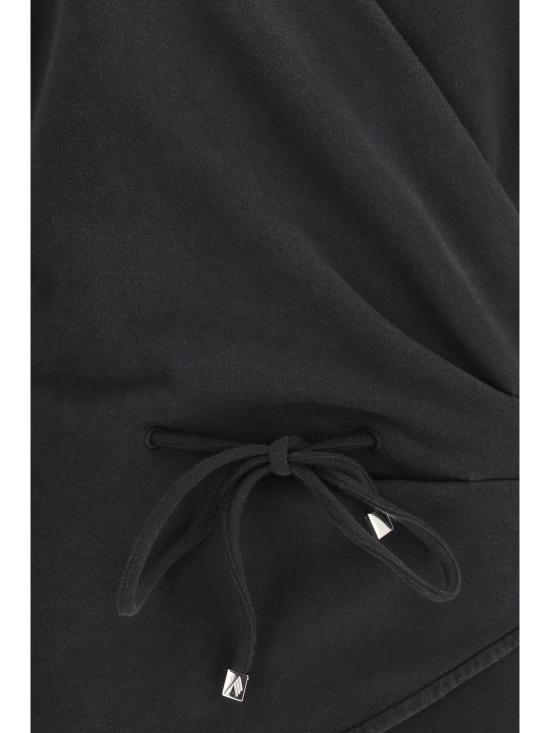 26SS 디 아티코 숏 원피스 260WCA00473JJF003AA 615 BLACK - THE ATTICO