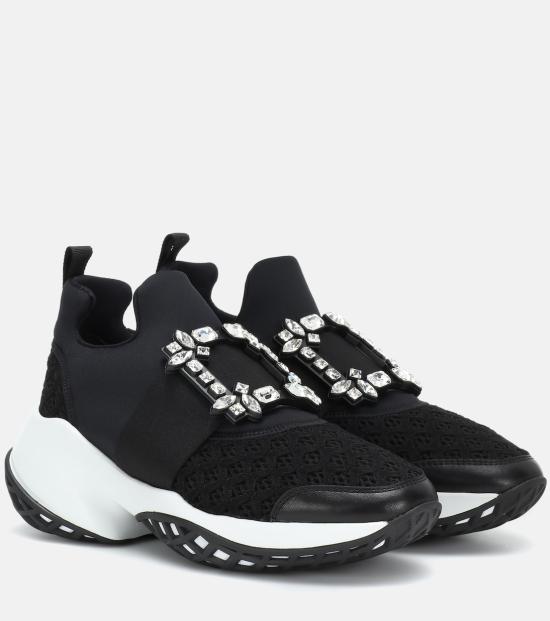 25FW 로저비비에 비브 런 스니커즈 RVW50624180KOTB999RVW50624180KOTB999 BLACK DOM