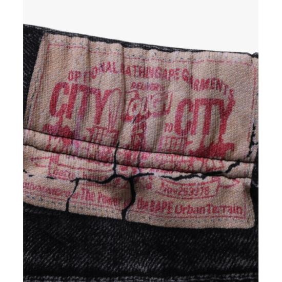 25FW 베이프 숏팬츠 001SPL301319MBLK DOM - BAPE