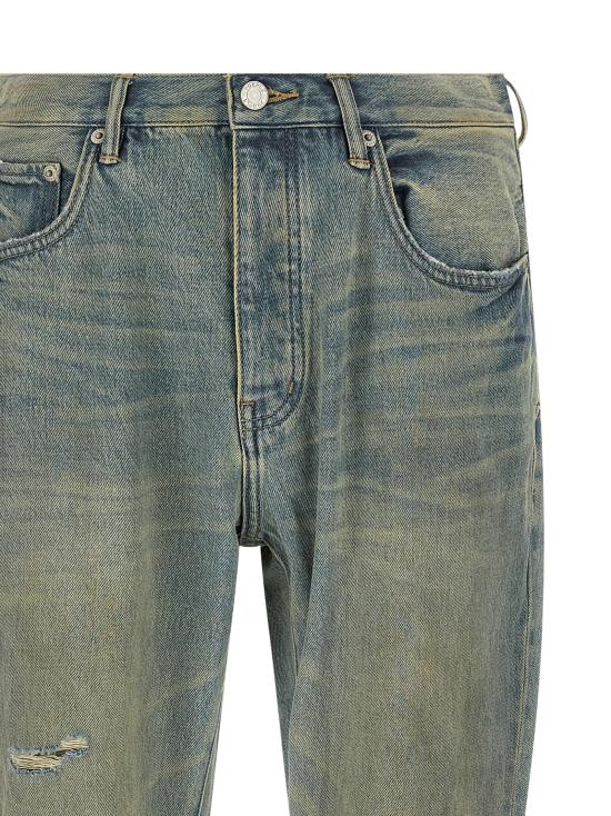 26SS 퍼플 브랜드 데님 팬츠 P026DFDR525LTINDIGO Light Blue - PURPLE BRAND