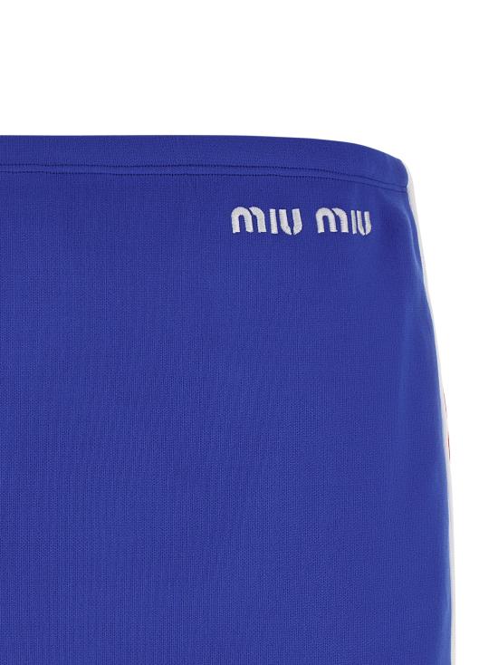 26SS 미우미우 롱 스커트 MMG584SOOO148OF0Q0U Blue - MIU MIU