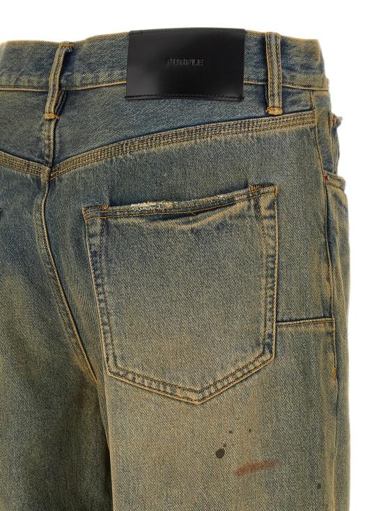 26SS 퍼플 브랜드 데님 팬츠 P011IORC526LTINDIGO Yellow - PURPLE BRAND