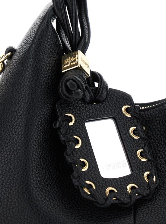 25FW 가니 숄더백 A6976099 Black - GANNI