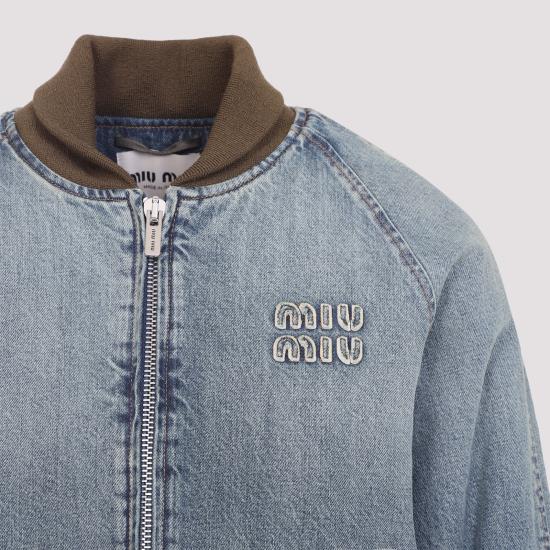 26SS 미우미우 자켓 GWB295SOOO 18UM F0008 BLEU - MIU MIU