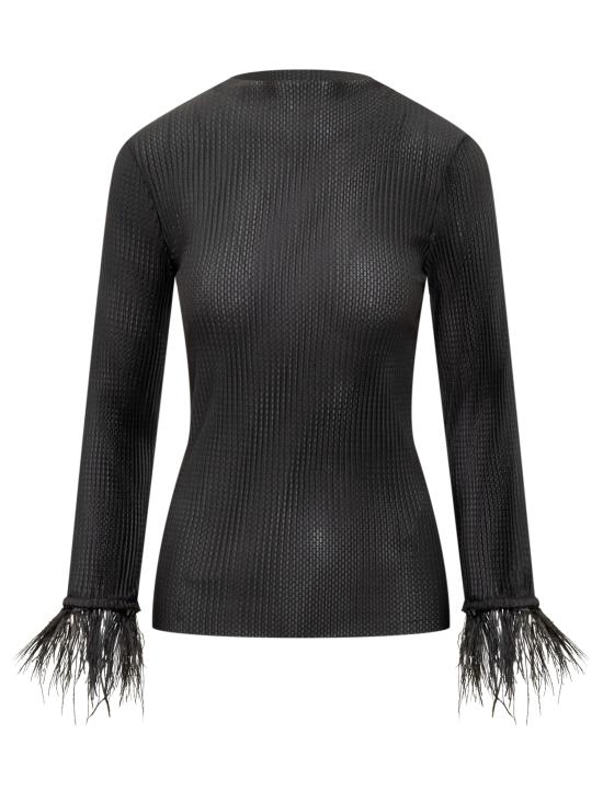 25FW 보스 반팔 티셔츠 50548647 001 BLACK