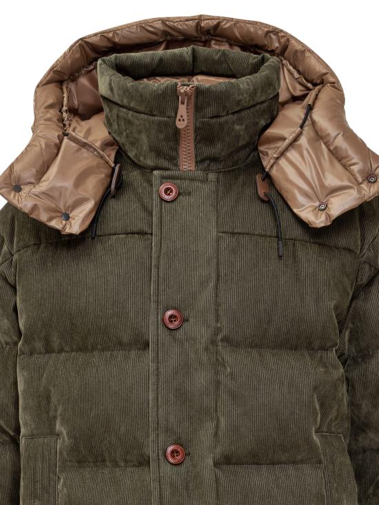 25FW 페트레이 숏패딩 PEU558801112015 689ID VERDE MILITARE - PEUTEREY