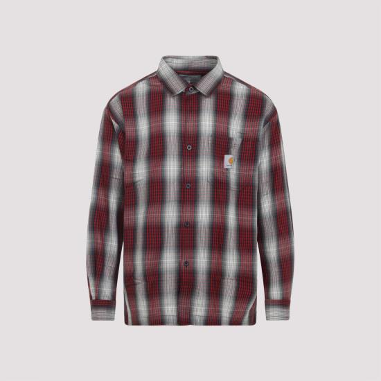 26SS 칼하트 WIP 롱슬리브 할린 셔츠 I0359543I2XX03 HARLIN CHECK CHILI PEPPER - CARHARTT WIP