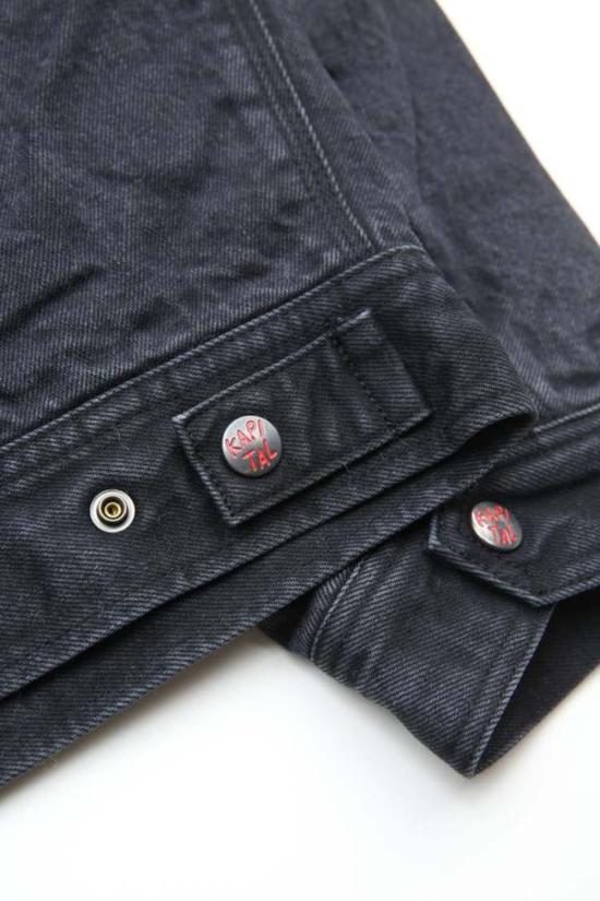  캐피탈 데님 자켓 카피탈 14온스 데님 본 라이닝 리버시블 지퍼업 워크 재킷 - KAPITAL