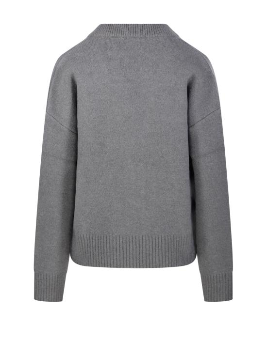 25FW 아미 스웨터 UKC365KN0135 058 GREY OFF WHITE - AMI