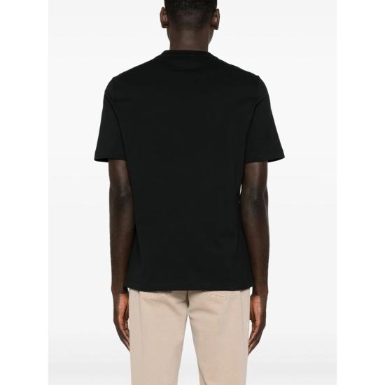 26SS 브루넬로 쿠치넬리 반팔 티셔츠 M0B138440 CSQ44 BLACK - BRUNELLO CUCINELLI