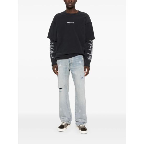 26SS 퍼플 브랜드 데님 팬츠 P011 LIAC BLUE - PURPLE BRAND